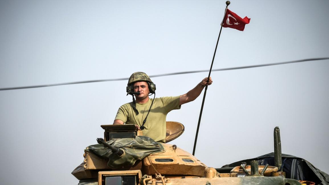 سورية/القوات التركية في جرابلس درع الفرات/سياسة/ بولنت كيليس/فرانس برس
