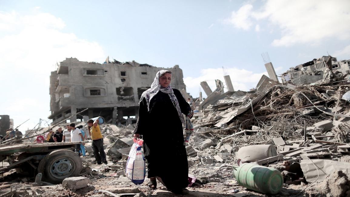 العدوان الإسرائيلي على غزة في يوليو/تموز 2014 (مصطفى حسونة/الأناضول)