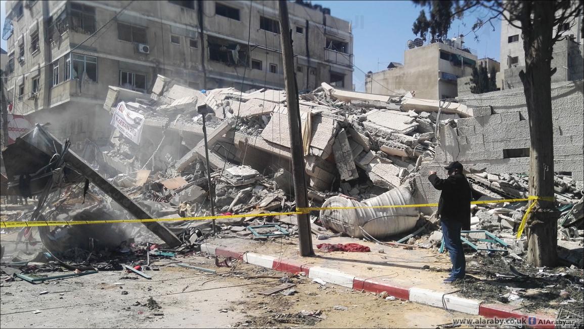 شلل شبه تام في غزة بعد القصف الإسرائيلي(محمد البحيصي)