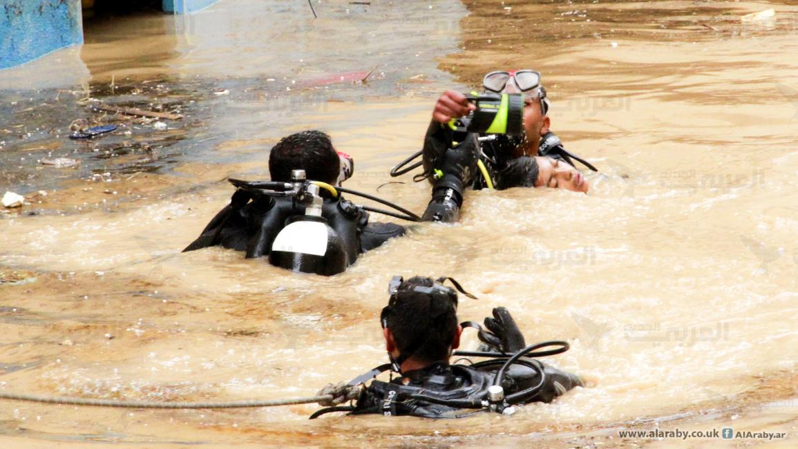 العاصمة الأردنية عمان تغرق في مياه الأمطار