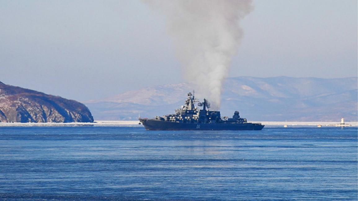 (Getty) Russian warship