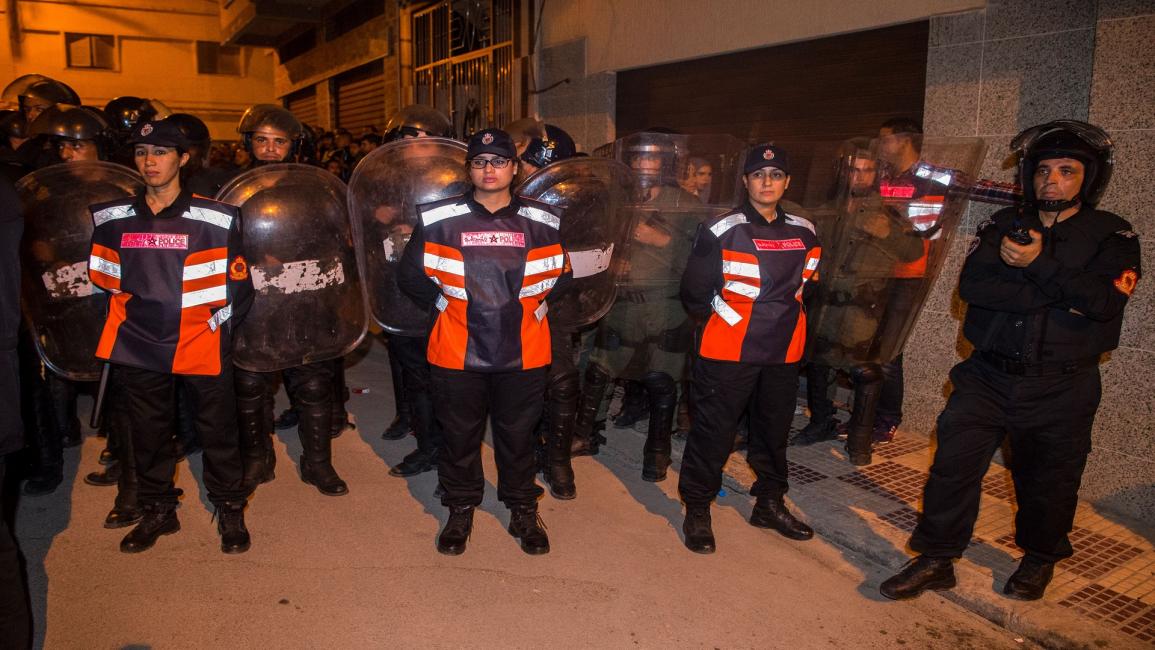عمل المغربيات في الشرطة يقارن بتجنيدهن عسكريا (فرانس برس)