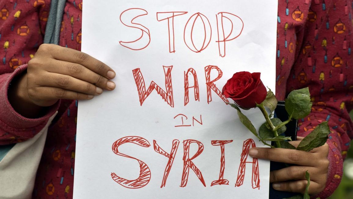 دعوة إلى وقف الحرب في سورية