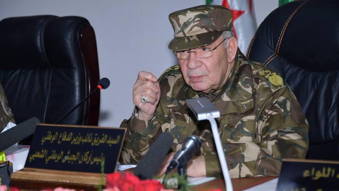أحمد قايد صالح/الجيش الجزائري/فيسبوك