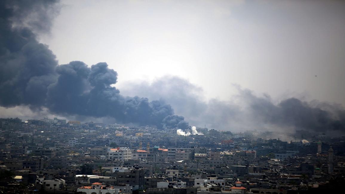 قصف غزة/سياسة/غيتي