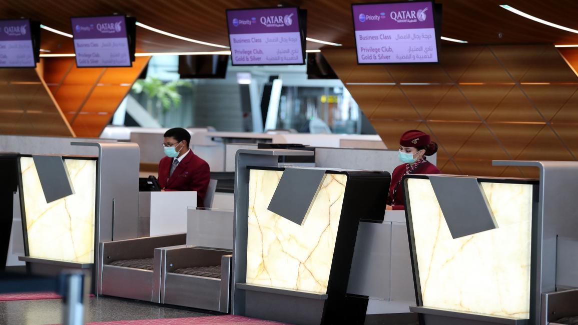 غموض إجراءات رفع قيود السفر إلى قطر(كريم جعفر/فرانس برس)