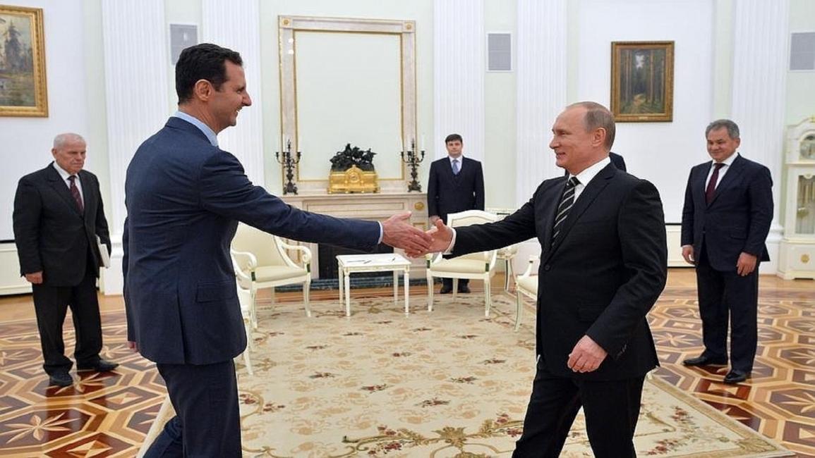 بوتين والأسد-سياسة