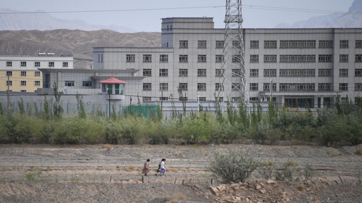 معسكرات احتجاز المسلمين في شنغيانغ الصينية (غريغ باكر/فرانس برس)