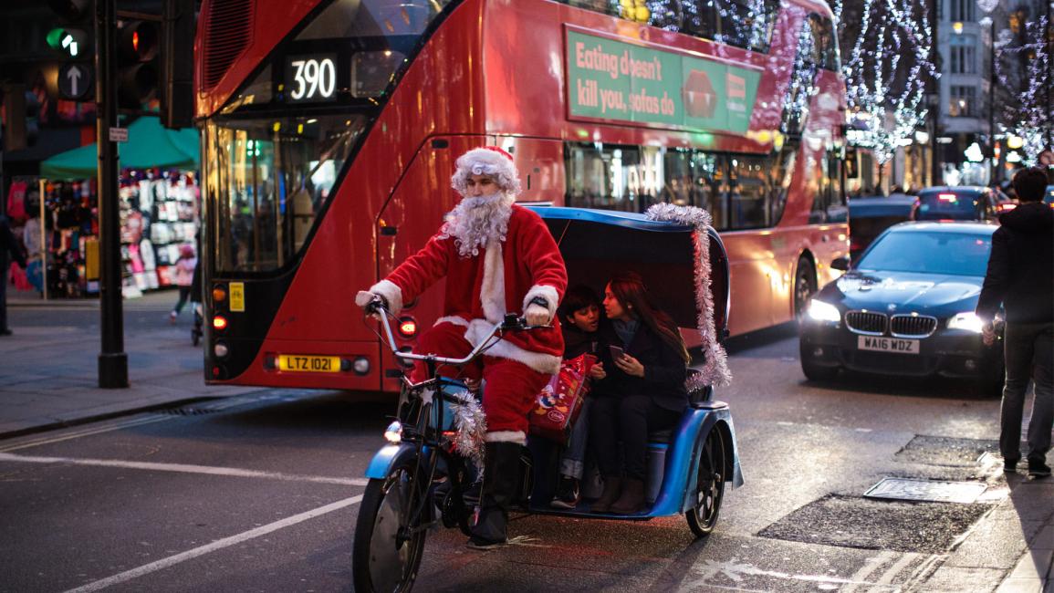 عيد الميلاد في لندن\بريطانيا\Jack Taylor/Getty