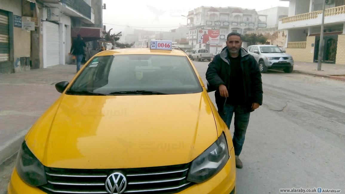 إضراب تاكسي تونس (العربي الجديد)
