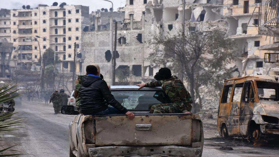 سورية/قوات النظام في شرق حلب/سياسة/جورج أورفاليان/فرانس برس