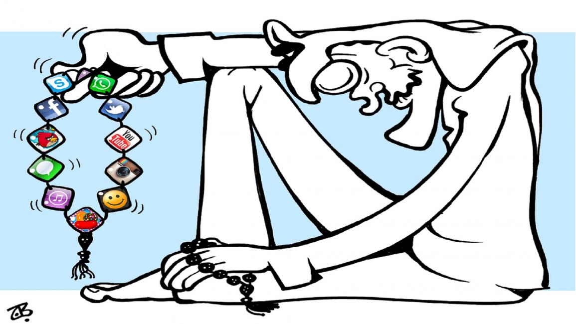 كاريكاتور لعماد حجاج