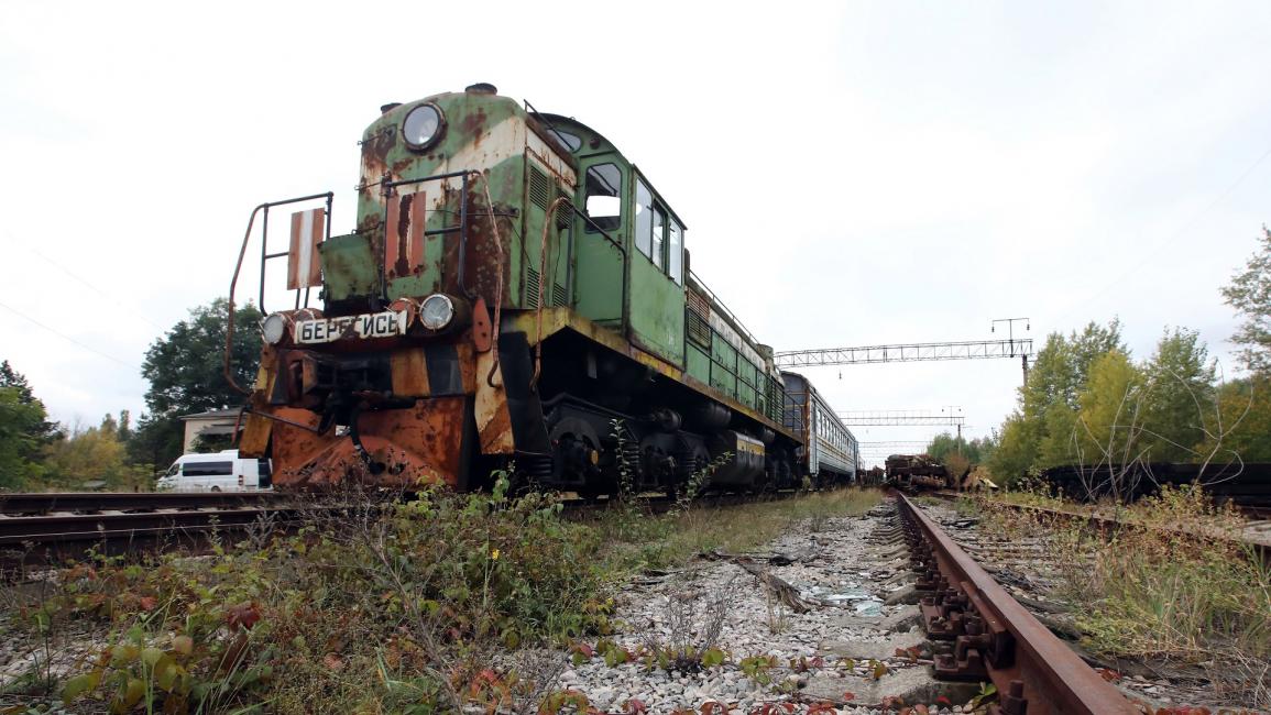 قطار معطل منذ كارثة تشيرنوبيل في أوكرانيا - مجتمع