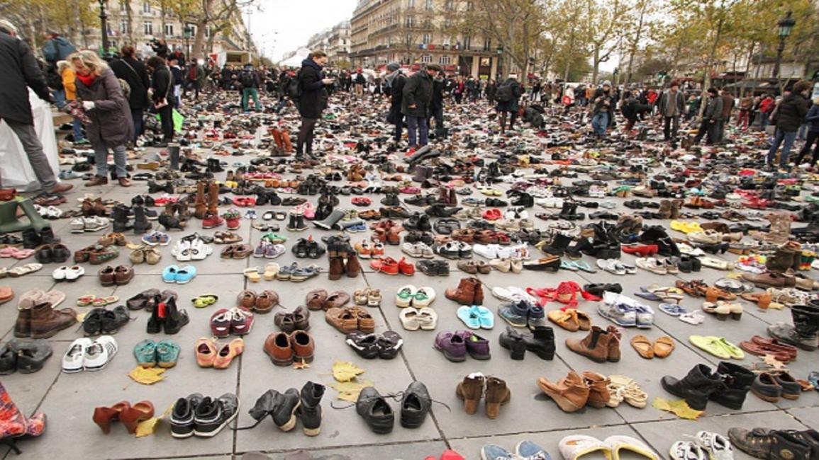 فرنسا-مجتمع-مسرة الأحذية-قمة المناخ-130