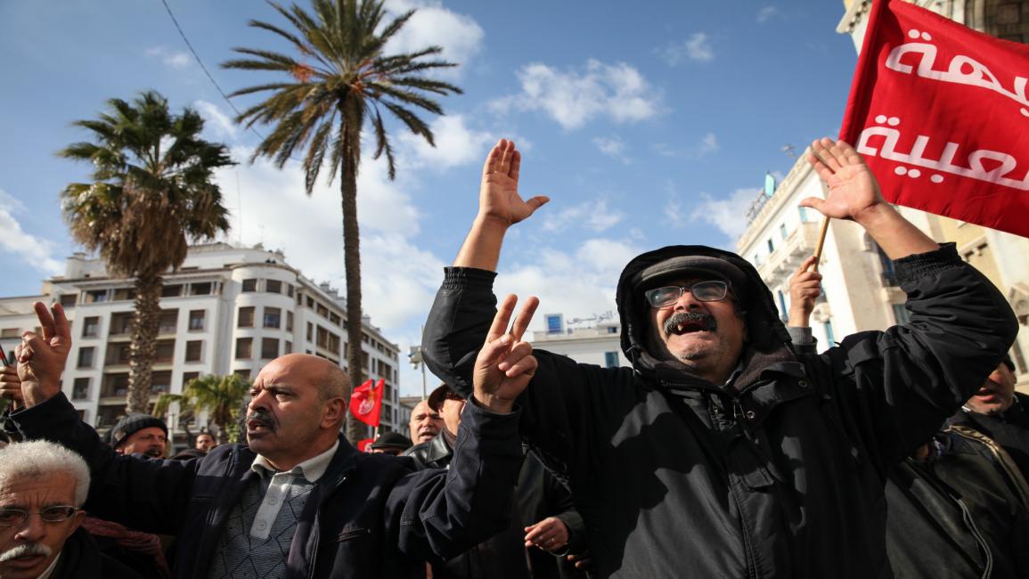 سياسة/الجبهة الشعبية بتونس/(شاذلي بنبراهيم/Getty)