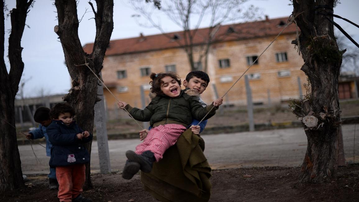 أطفال سوريّون لاجئون في بلغاريا