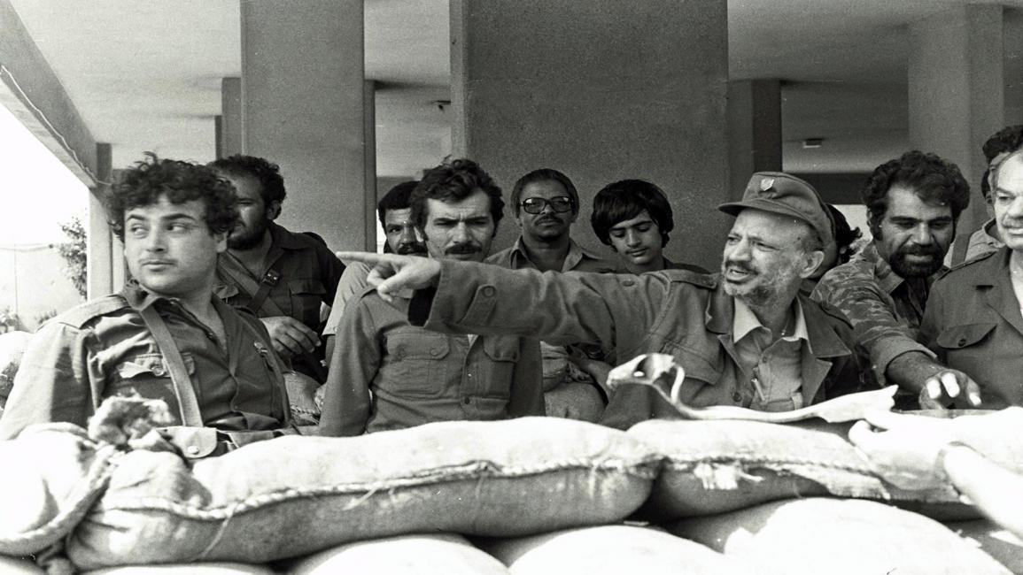 عرفات في غزو بيروت 