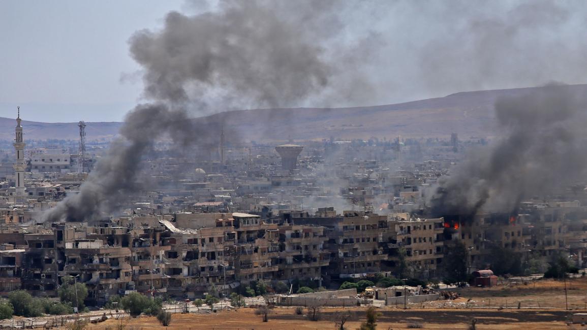 دمر القصف البنية التحتية في سورية (ماهر المؤنس/فرانس برس)
