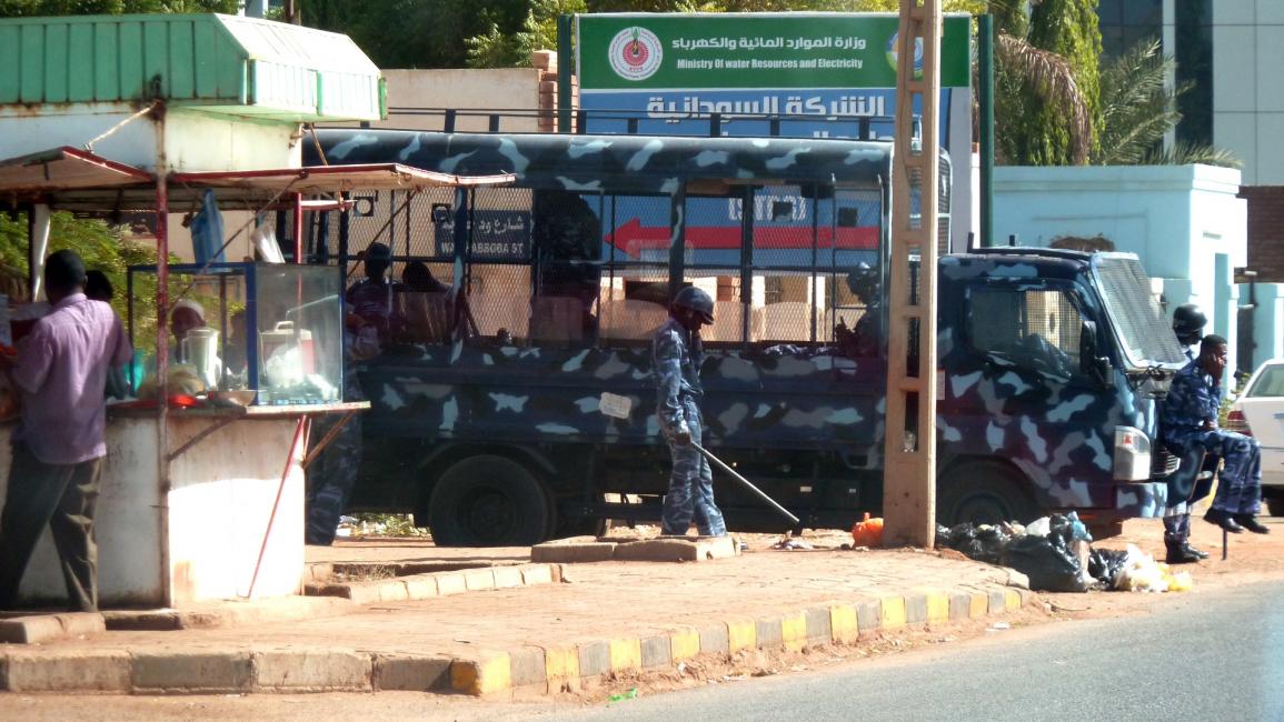 الشرطة السودانية في الخرطوم (Getty)