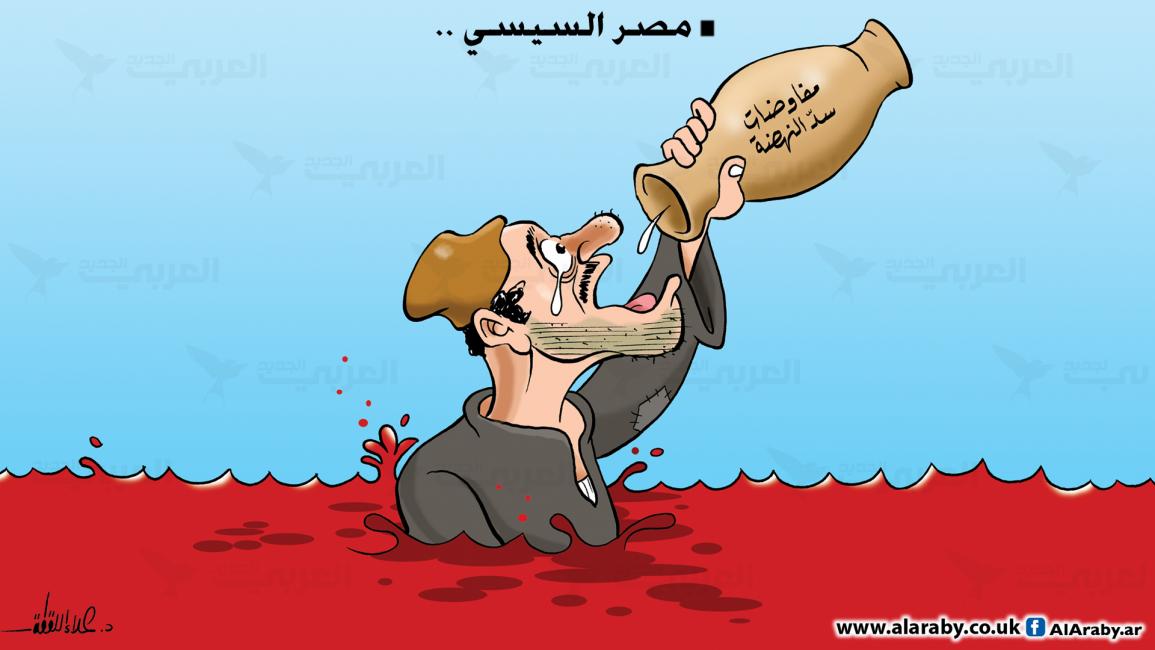 كاريكاتير سد النهضة / علاء