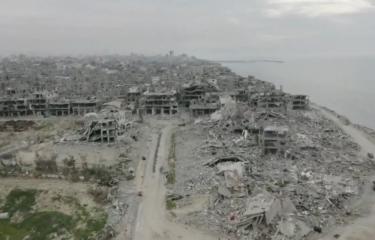 الدمار في غزة (رويترز)
