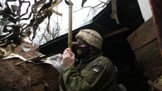 جندي بالجيش الأوكراني (فرانس برس)