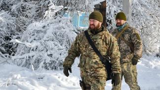 جنود أوكرانيين (اندريي اندريينكو/ Getty)