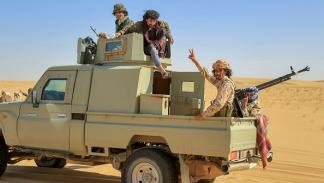 قوات موالية للحكومة اليمنية (فرانس برس)