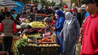 أسواق المغرب /سوق سيدي موسى بمدينة سلا في 23 فبراير 2023 (فرانس برس)
