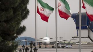 مطار مهرآباد الدولي في طهران / إيران (Getty)