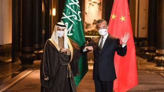 وزير الخارجية السعودي فيصل بن فرحان يزور الصين ويلتقي نظيره وانغ يي - تويتر الخارجية السعودية