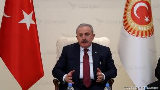 رئيس البرلمان التركي، مصطفى شنطوب (العربي الجديد)