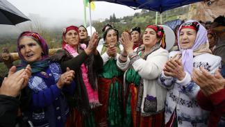 يحتفلن برأس السنة الأمازيغية (بلال بنسالم/ Getty)