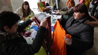 معظم اللاجئين الأوكرانيين في ألمانيا من النساء (Getty)