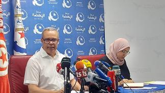 ندوة صحفية لحركة النهضة بتونس 