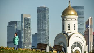 موسكو تبدو في وضع مالي مريح رغم العقوبات (getty)