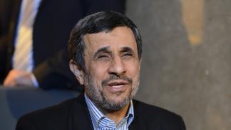 محمود أحمدي نجاد يصل إلى بورصة، 27 فبراير 2015 (علي أتمجة/Getty)
