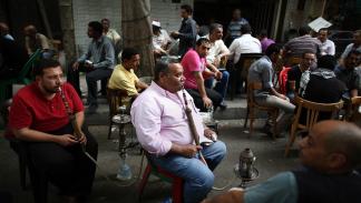 مقهى في القاهرة - مصر - مجتمع