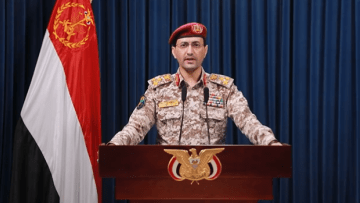 المتحدث العسكري باسم الحوثيين يحيى سريع، صنعاء 3 يونيو 2024 (إكس)