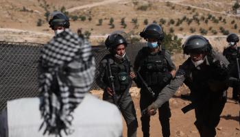 قوات الاحتلال الاسرائيلي-مامون وزوز/الأناضول