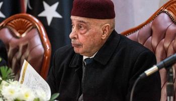 رئيس مجلس النواب الليبي عقيلة صالح - فرانس برس