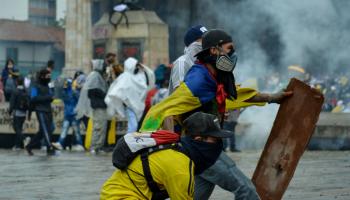 سياسة/احتجاجات كولومبيا/(فانيسا خيمينيز/Getty)