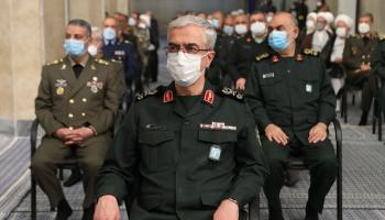 رئيس الهيئة العامة لأركان القوات المسلحة الإيرانية، اللواء محمد باقري (الأناضول)