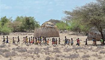 القرن الأفريقي يواجه أسوأ موجة جفاف (توني كارومبا/ فرانس برس)