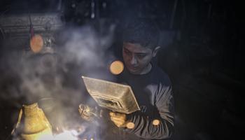 عمالة الأطفال في سورية (محمد سعيد/ الأناضول)