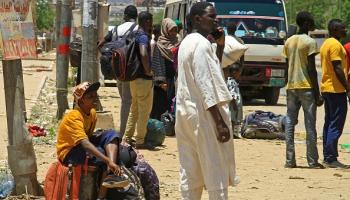 اشتباكات السودان/الحافلات/الركاب (فرانس برس)