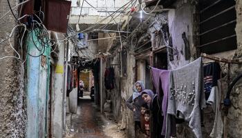 مخيم شاتيلا في لبنان (أنرو عمرو/فرانس برس)