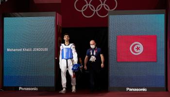 تألق خليل الجندوبي في أولمبياد طوكيو عام 2021 (Getty)