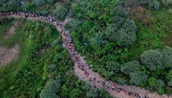 هجرة سرية من فنزويلا نحو أميركا عبر غابة دارين (فرانس برس)