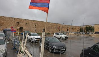 الحي الأرمني في القدس القديمة المحتلة (فرانس برس)